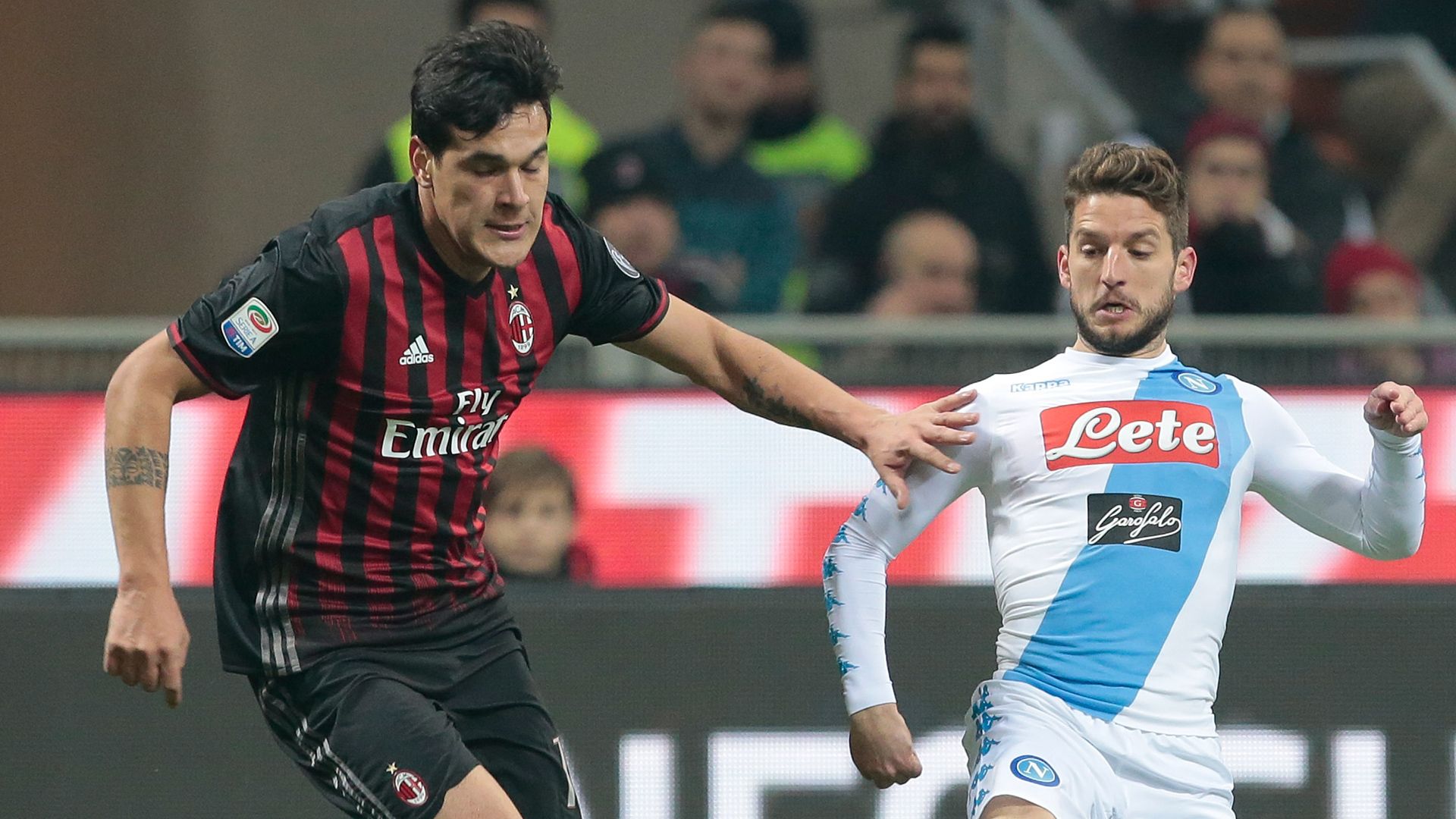 AC Milan Napoli Serie A 21012017