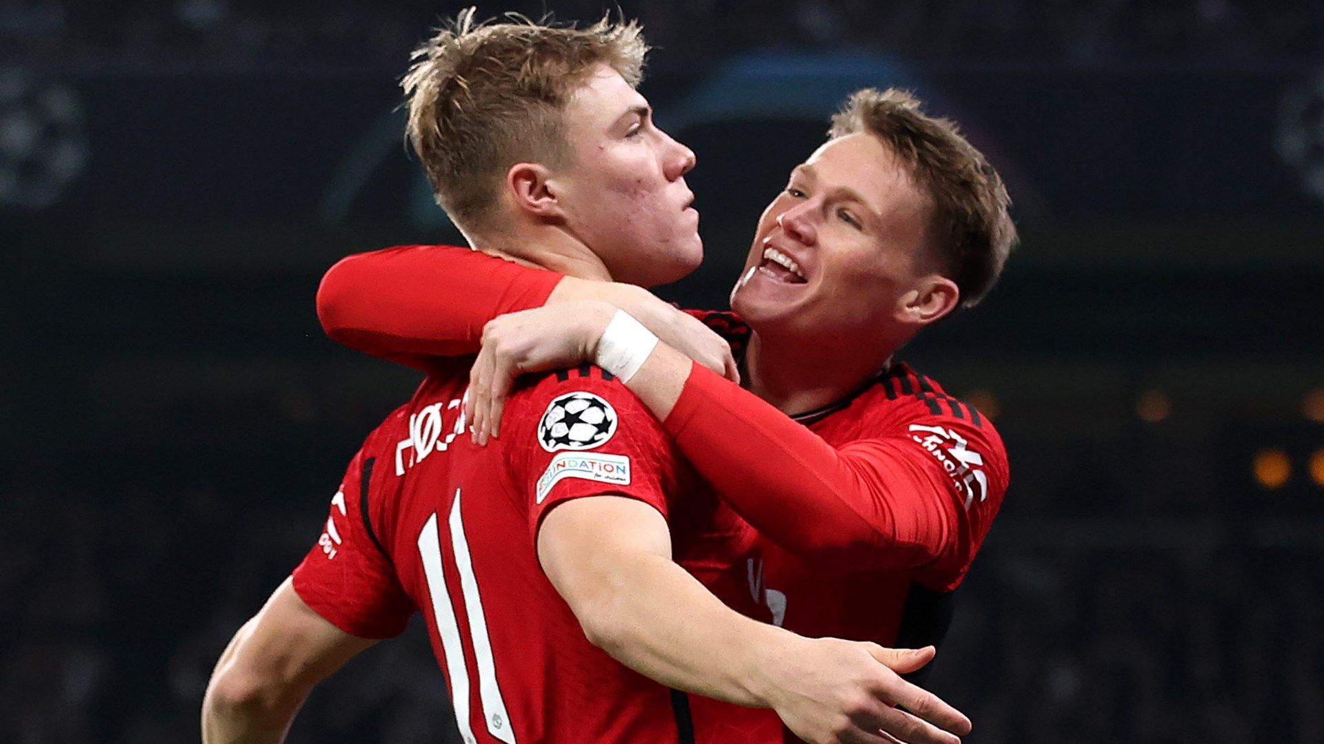 Scott McTominay Rasmus Hojlund