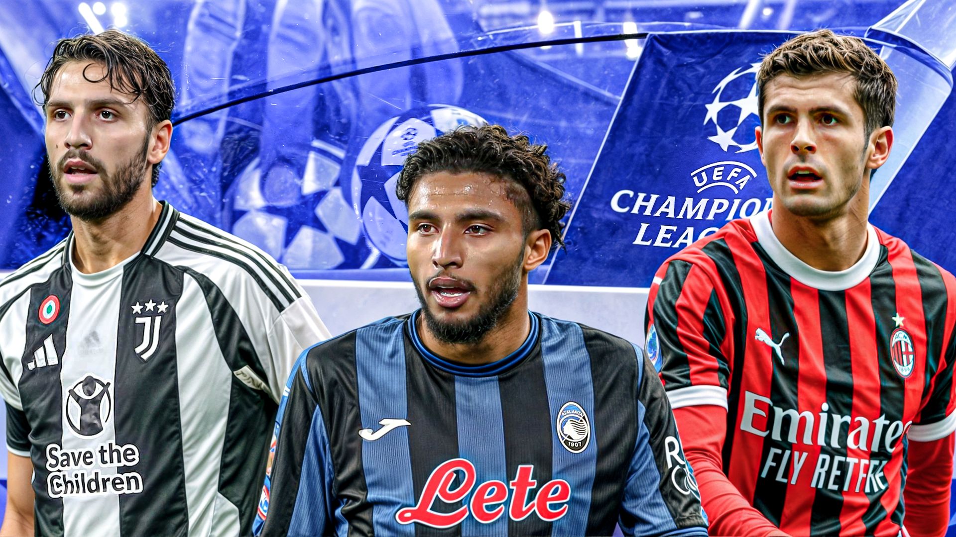 Sorteggio Champions League gfx