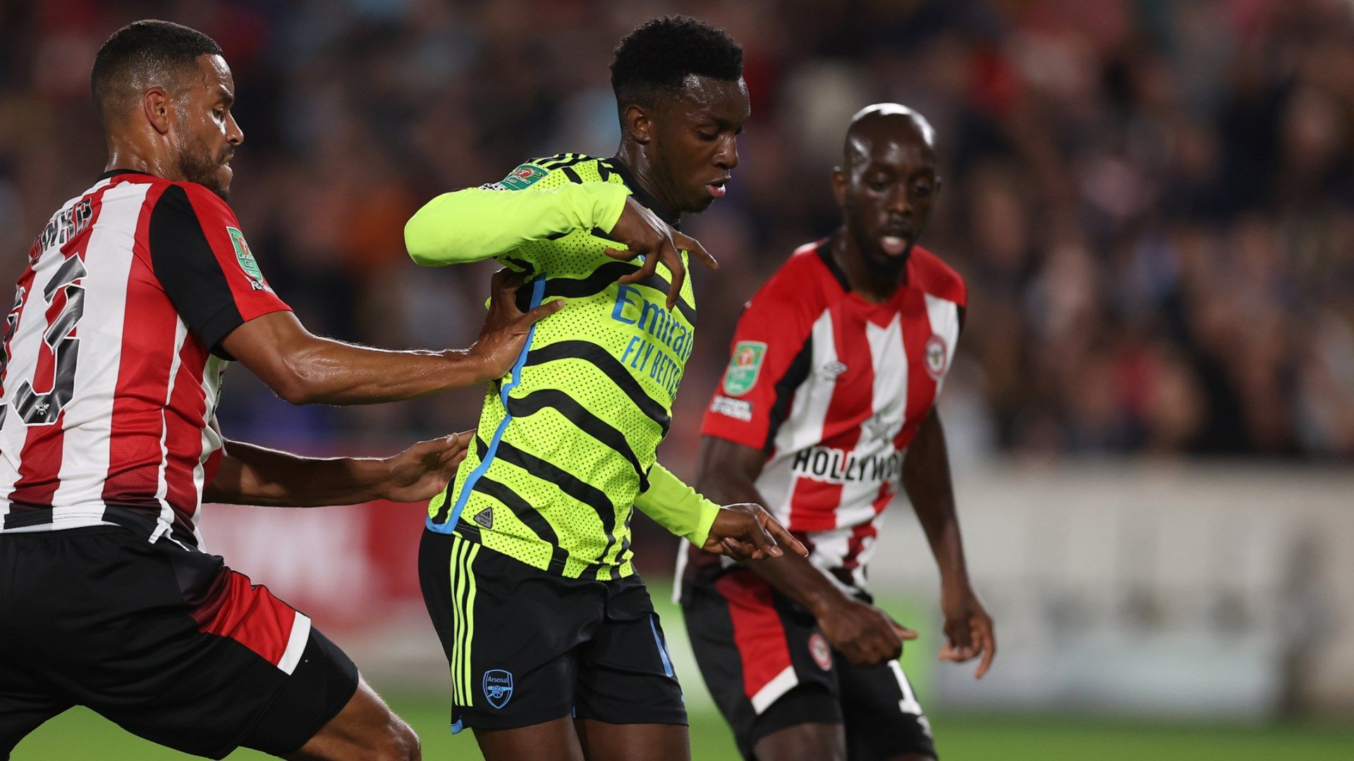 Eddie Nketiah Arsenal 2023-24