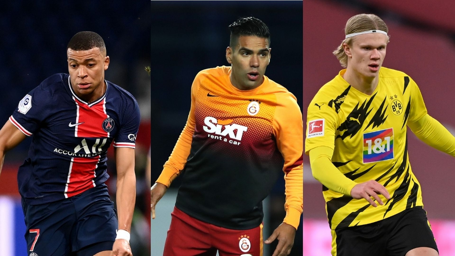 mbappe falcao haaland