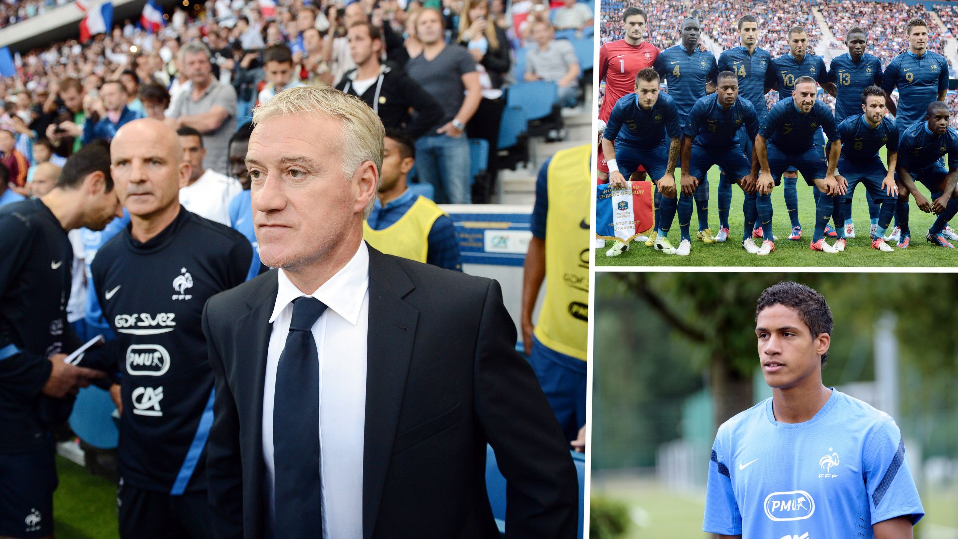 France Uruguay 2012 Premier match Deschamps Sélectionneur