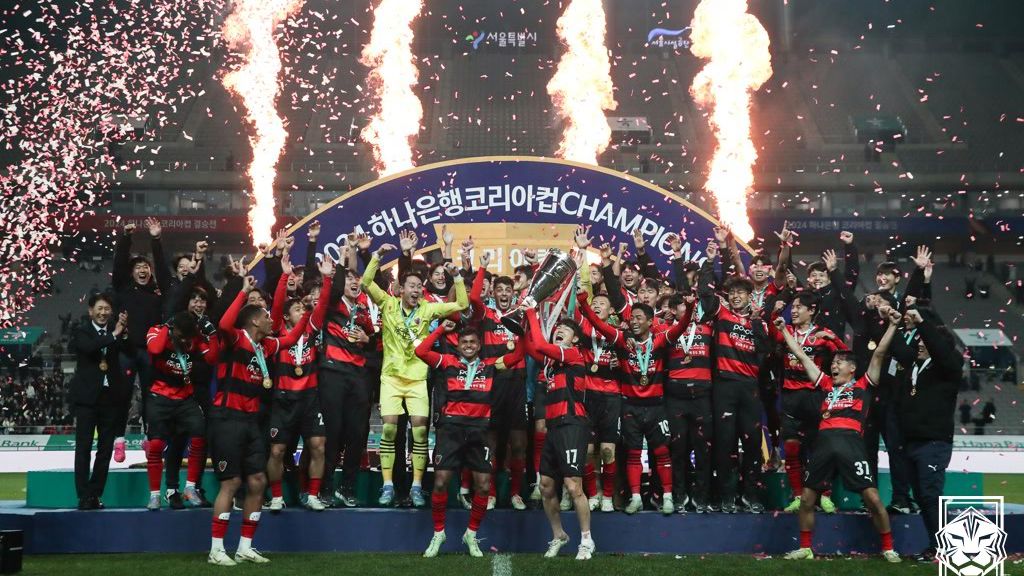 포항 코리아컵 우승