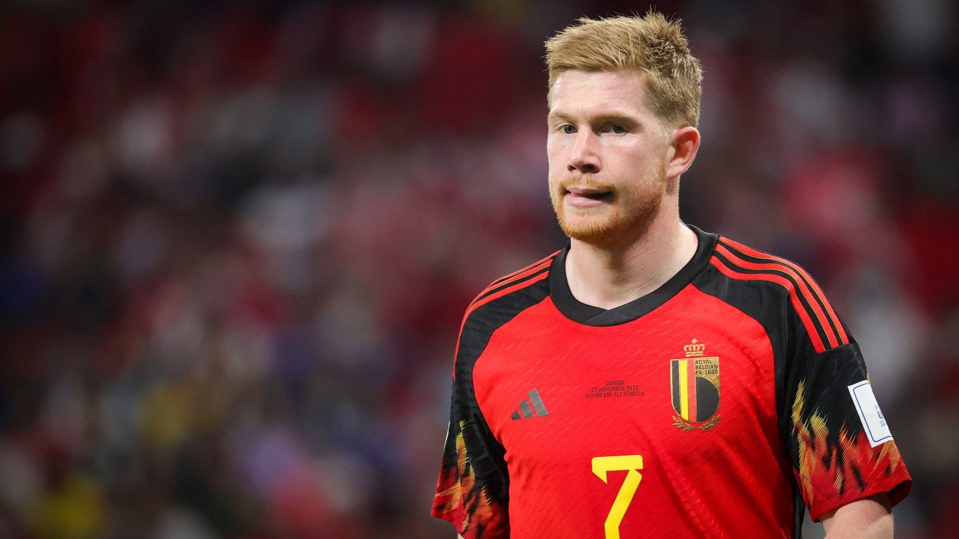 Kevin De Bruyne Belgium 2022 World Cup