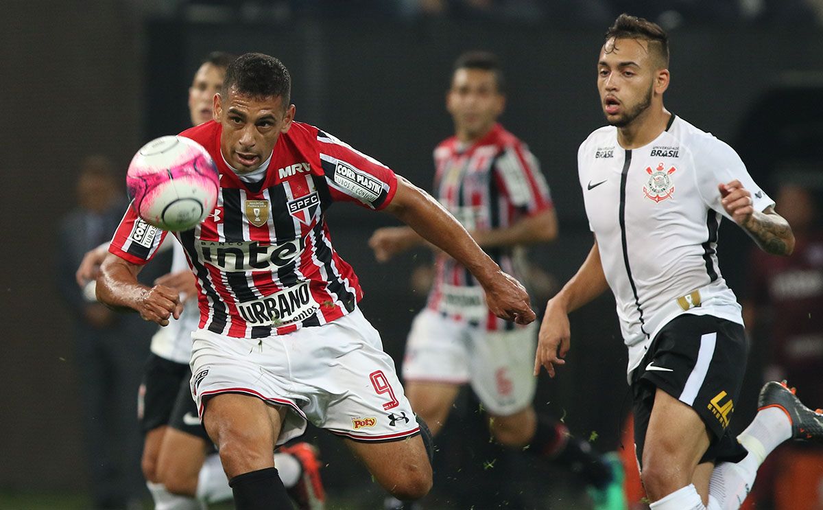 Diego Souza Maycon Corinthians Sao Paulo 28032018 Paulista