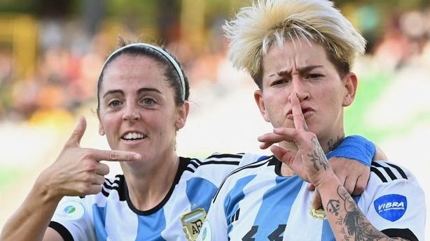 Yamila Rodríguez Argentina Venezuela Copa AMérica Femenina 25072022