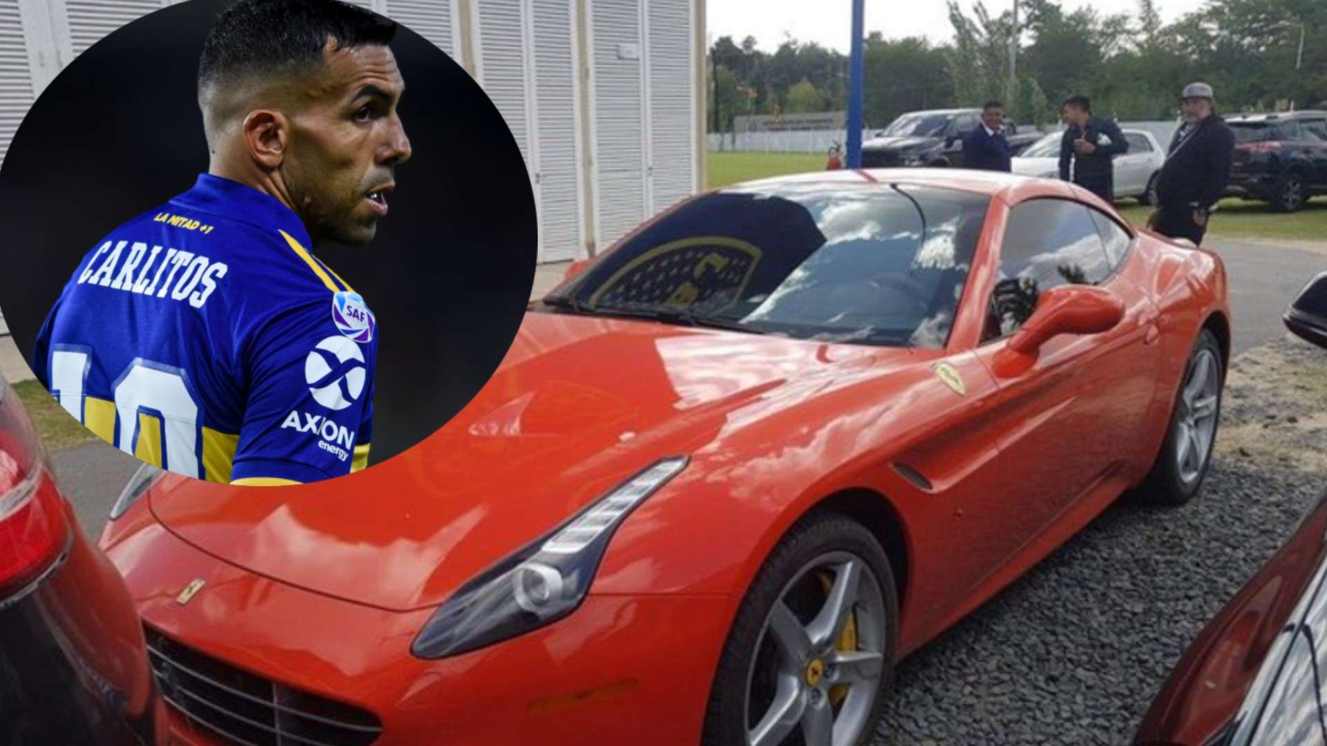 Carlos Tevez Ferrari Boca 230220
