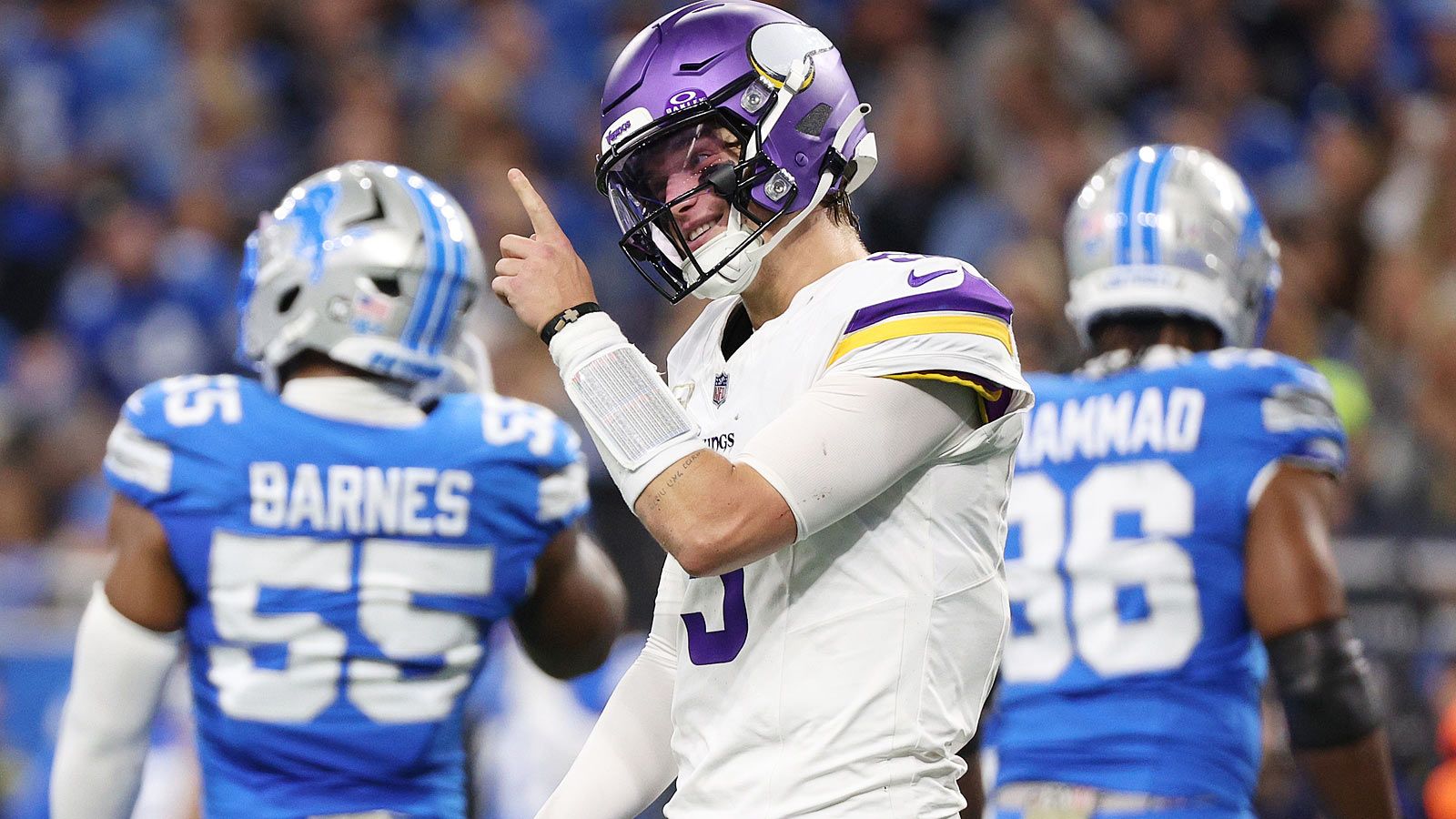 jj mccarthy minnesota vikings detroit lions