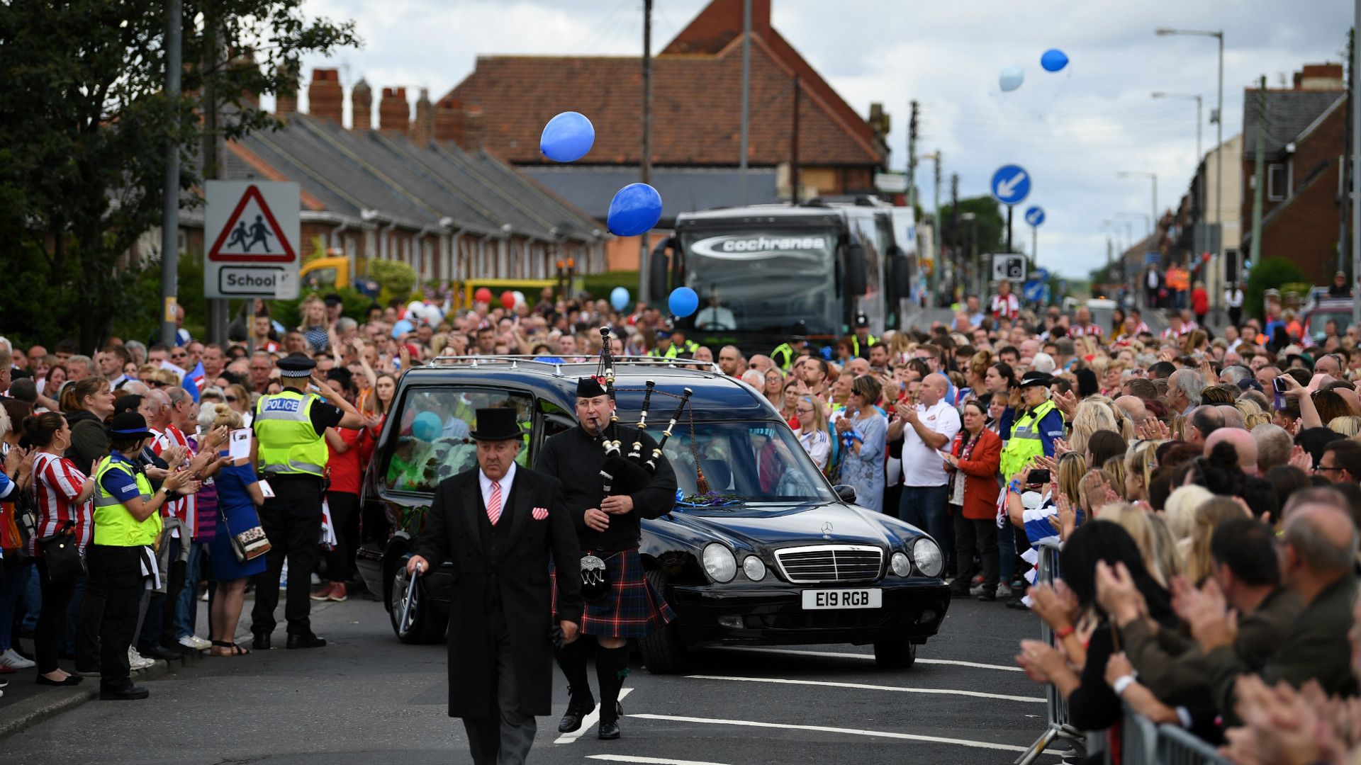Bradley Lowery funeral
