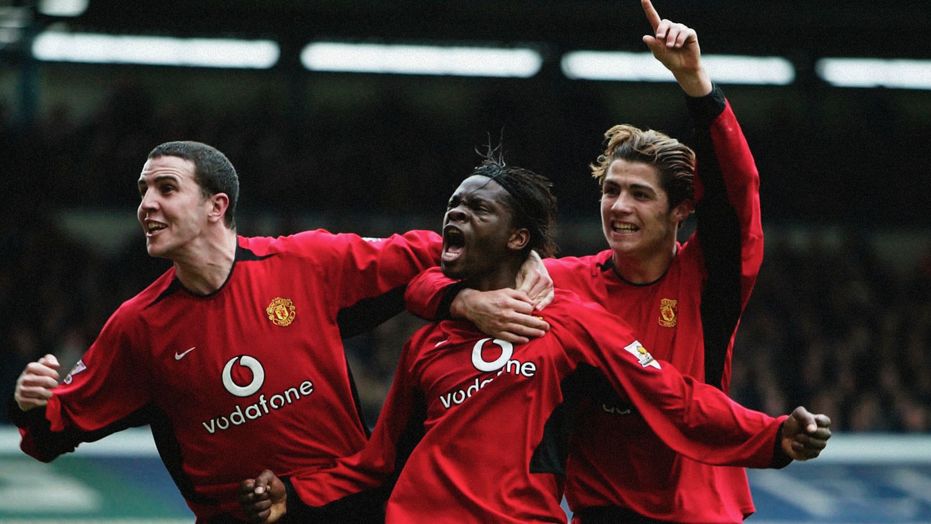 Louis Saha, Cristiano Ronaldo