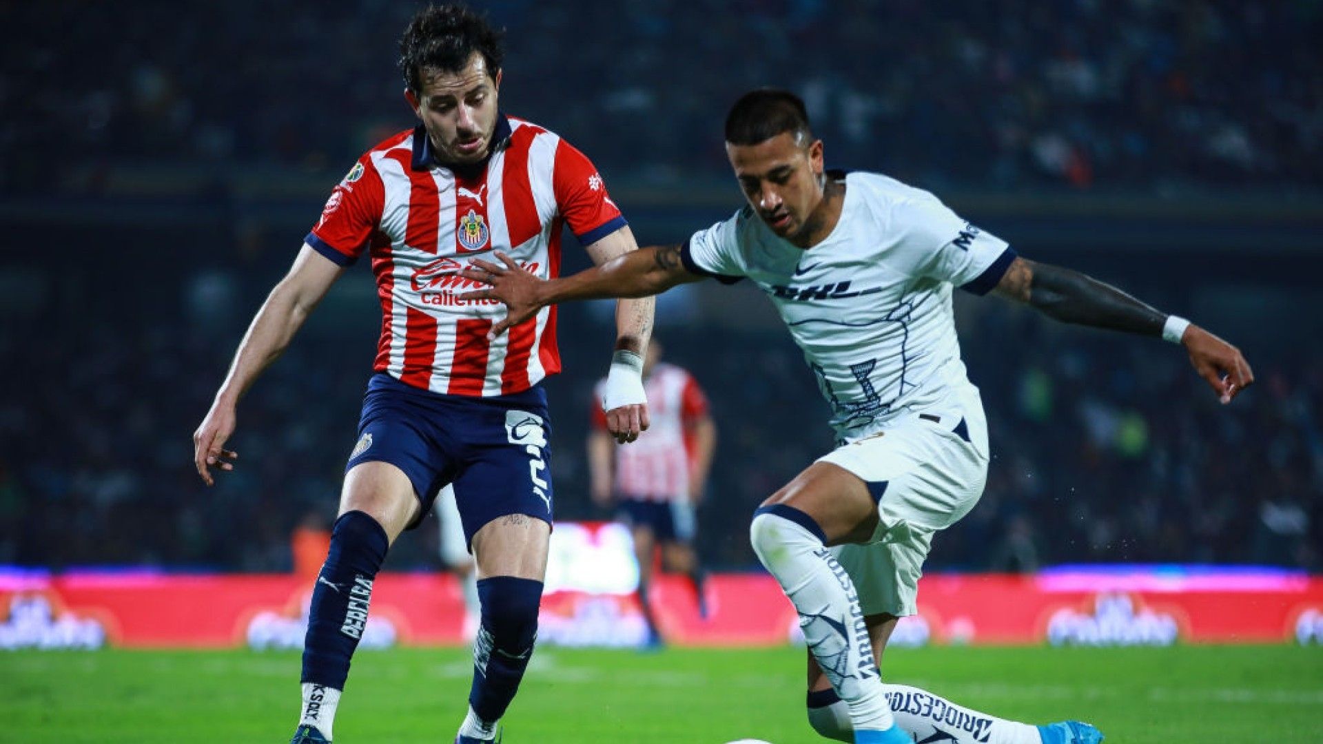 Alan Mozo Robert Ergas Pumas Chivas Apertura 2023