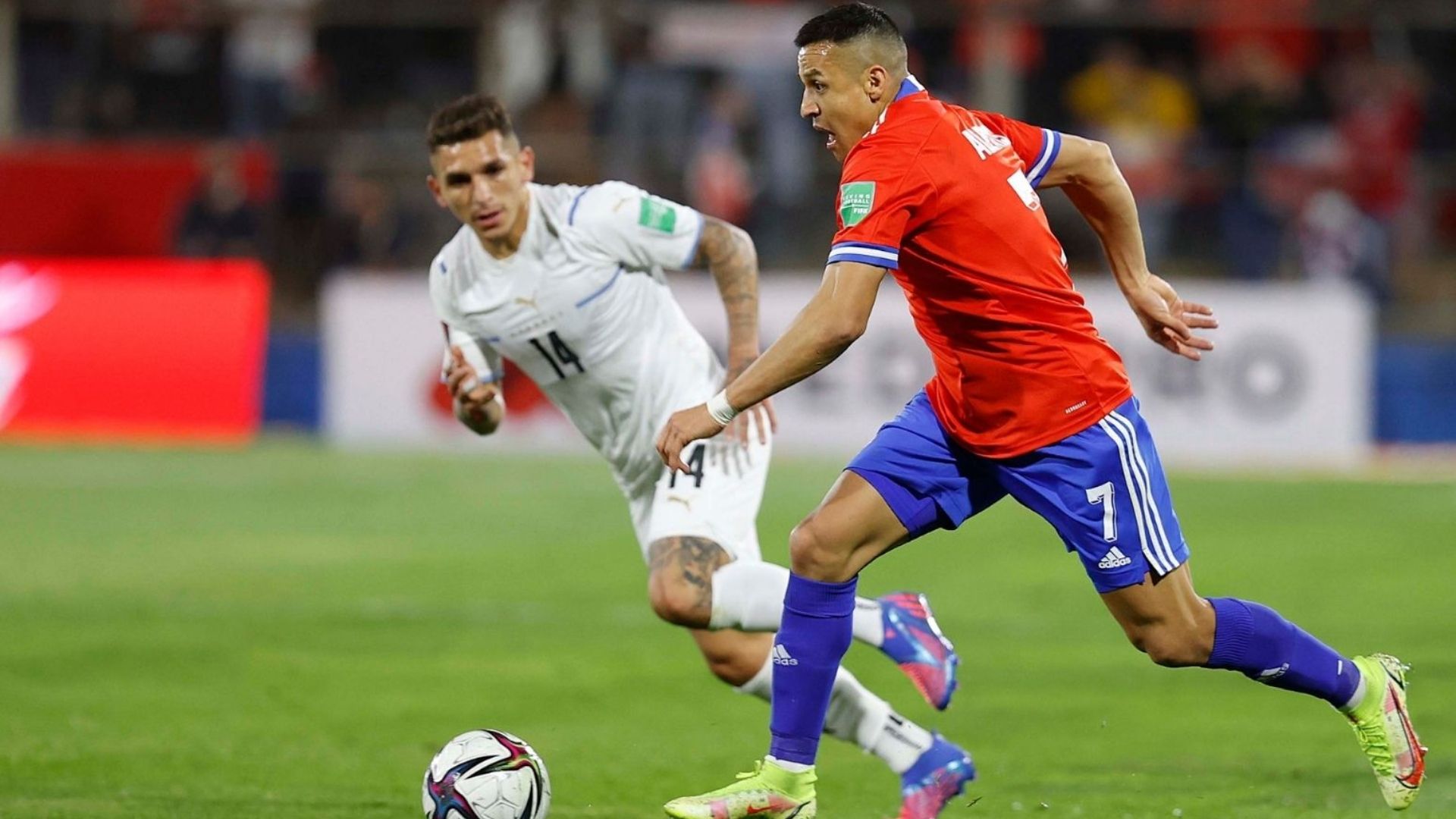 290322 Chile Uruguay Alexis Sánchez Lucas Torreira
