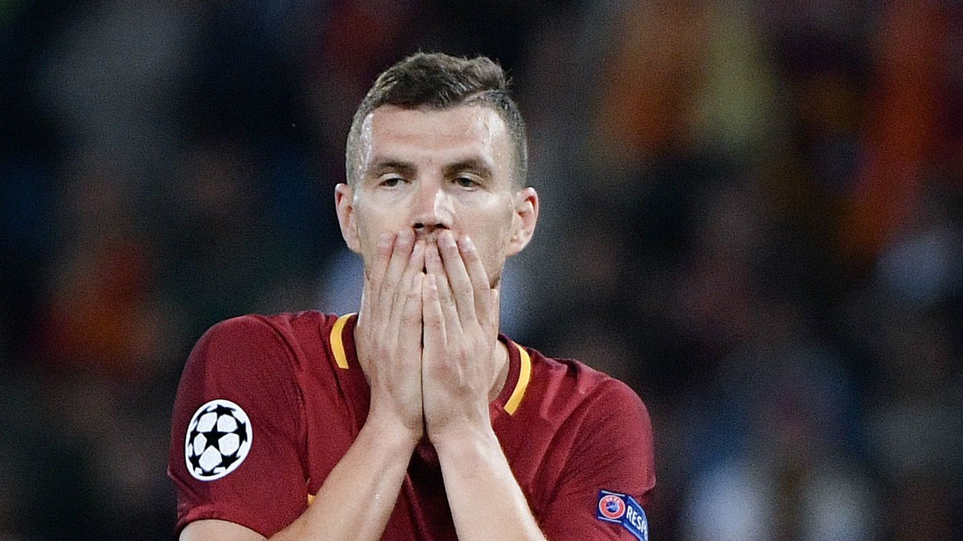 Edin Dzeko Roma