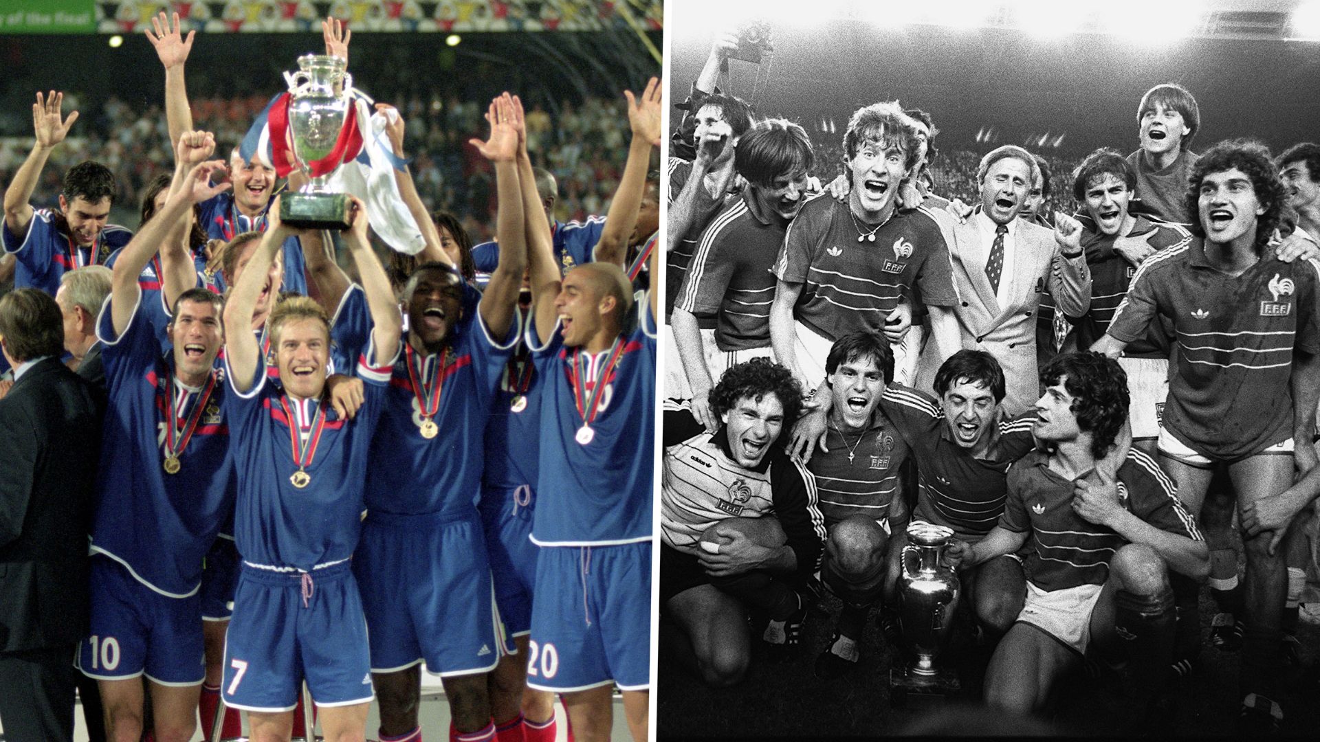 Francia Euro 2000 y 1984