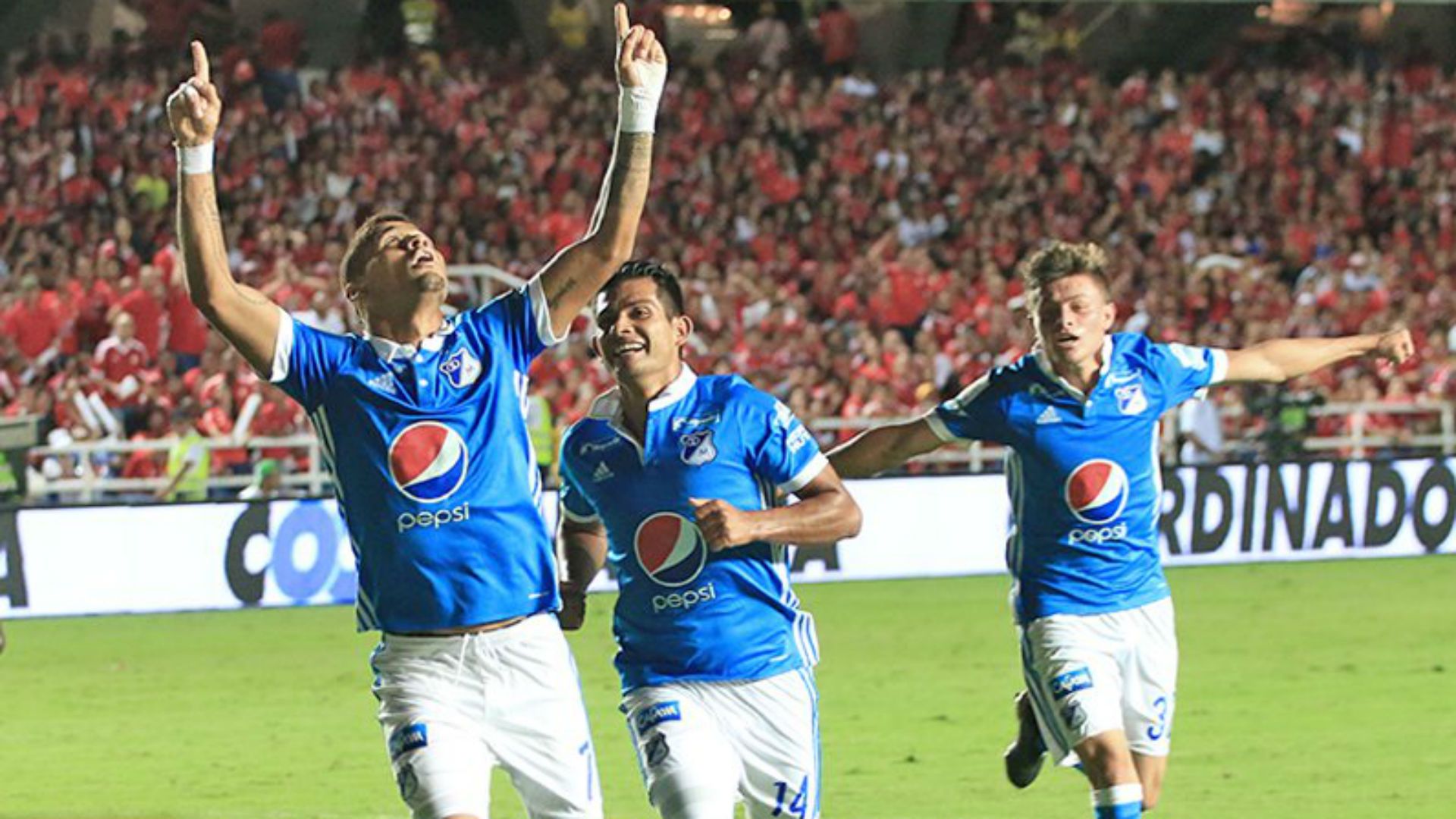 Ayron Del Valle, Millonarios vs América de Cali