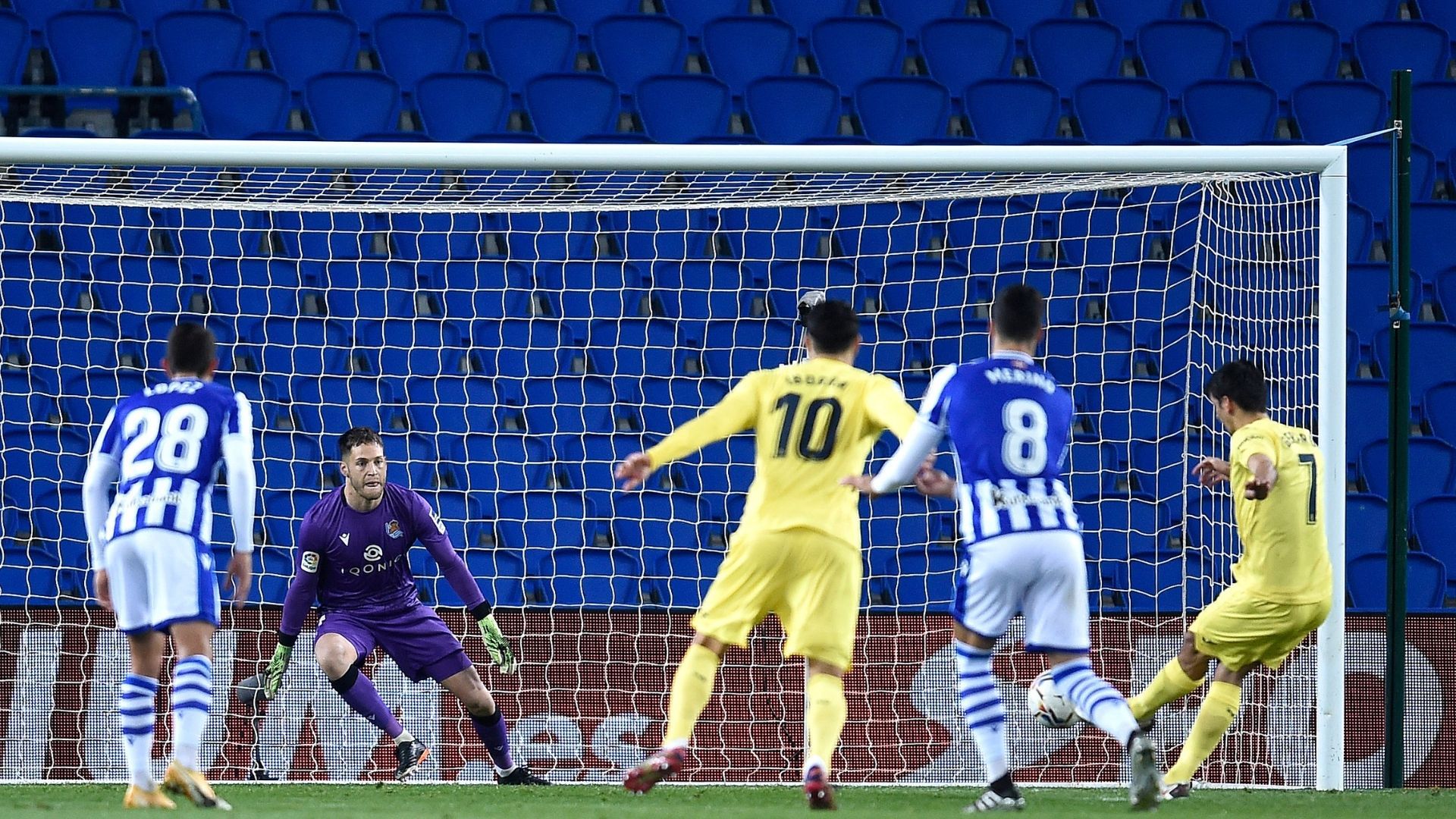Gerard Moreno Real Sociedad Villarreal La Liga 291120
