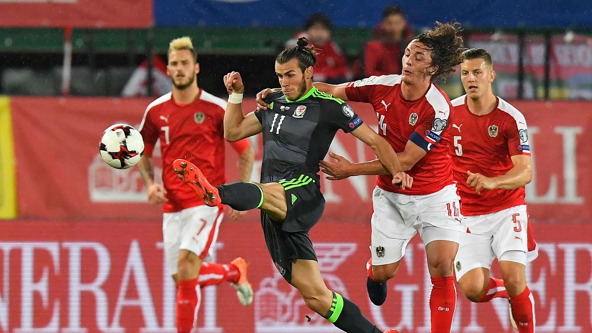 Gareth Bale Wales v Austria 2018 World Cup Qualifier