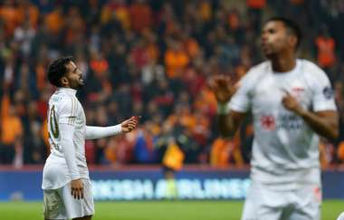 Douglas Robinho Galatasaray Sivasspor Turkish Super League 12/23/18