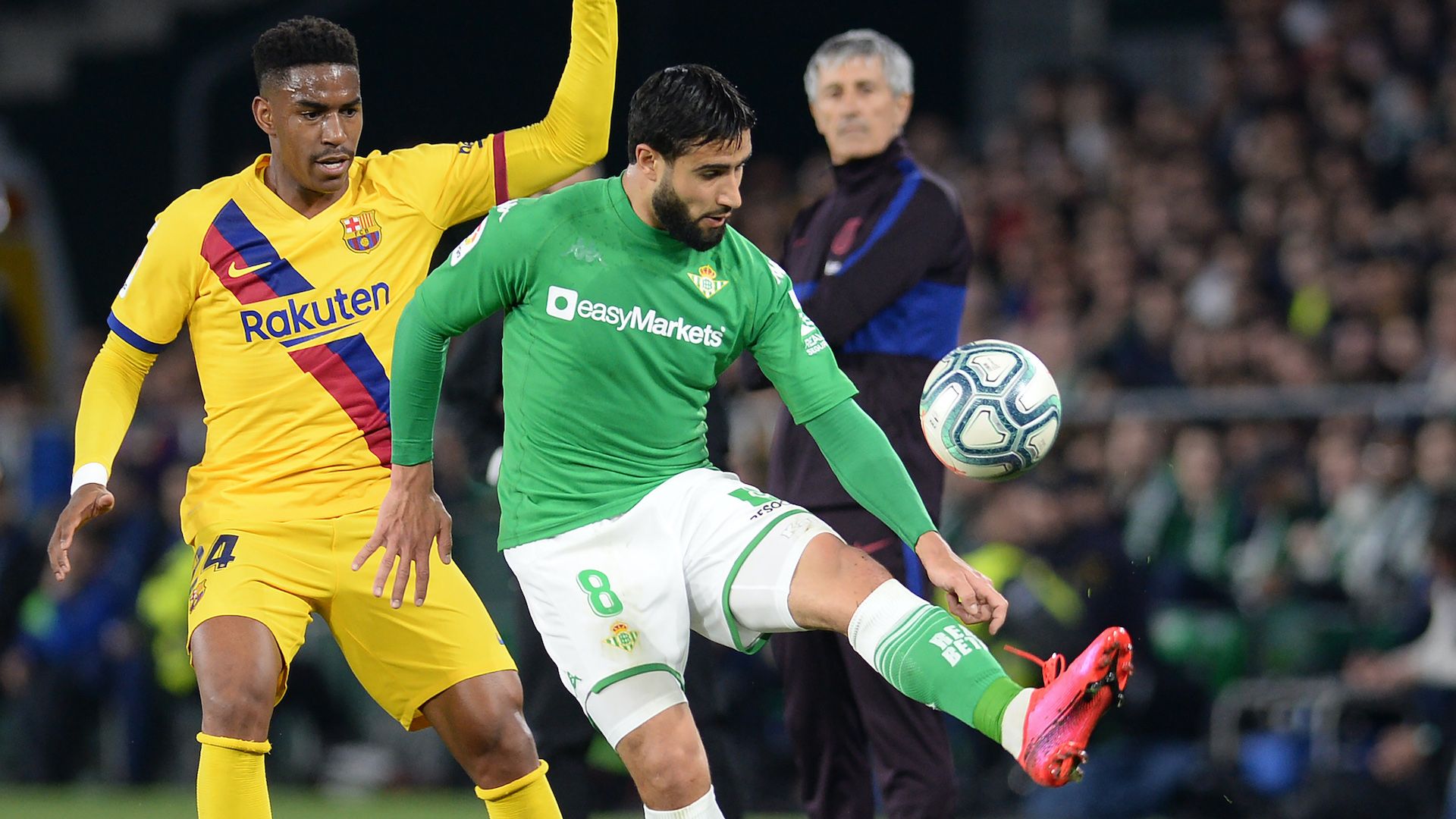 Fekir Junior Firpo Betis Barcelona LaLiga