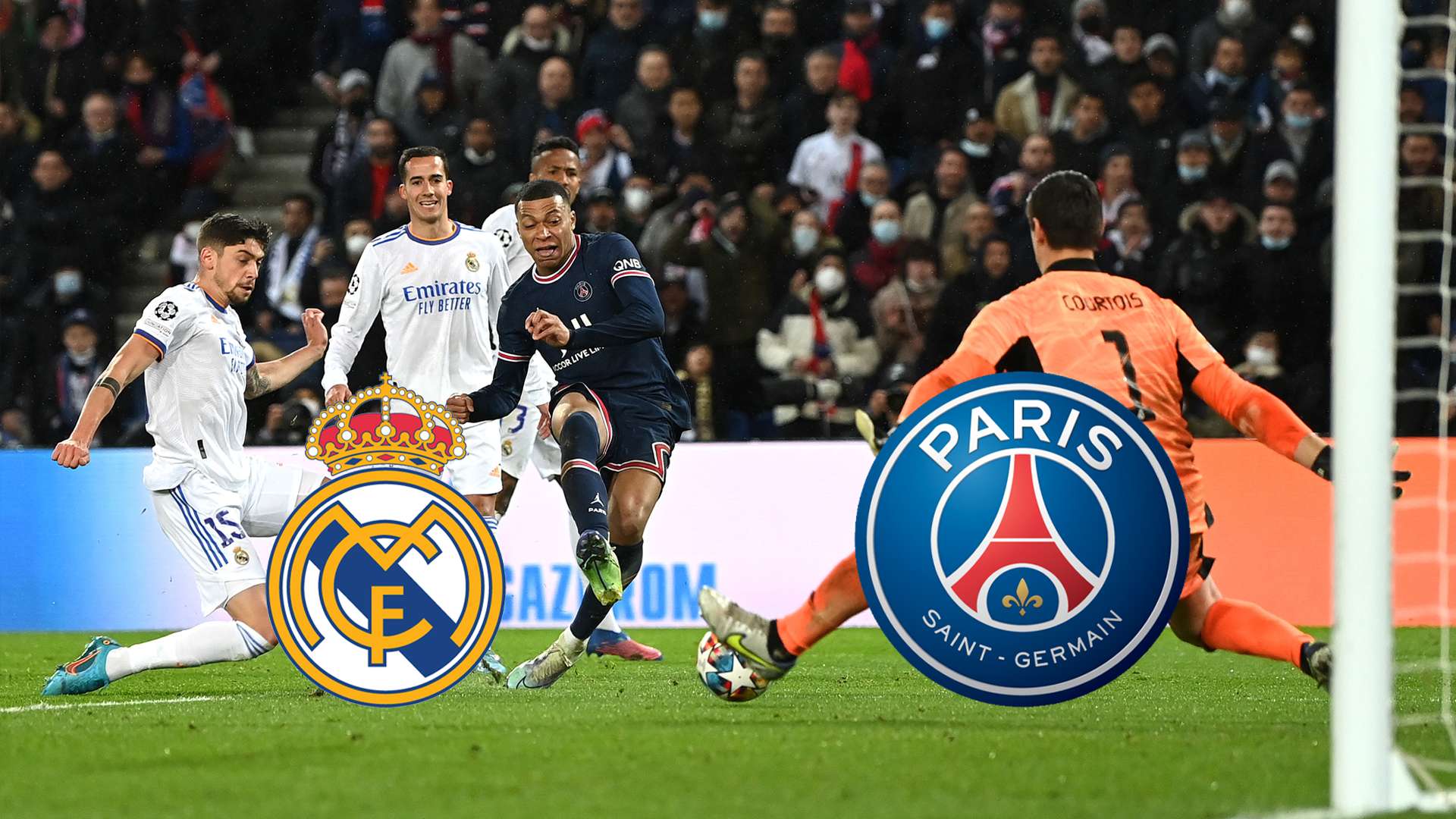 Real Madrid PSG Paris Saint Germain champions League 2022