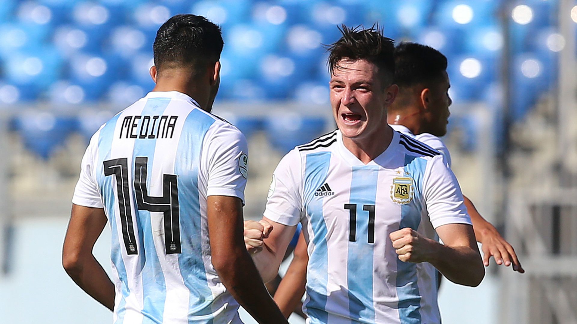 Facundo Medina Anibal Moreno Argentina Uruguay Sudamericano Sub 20 07022019