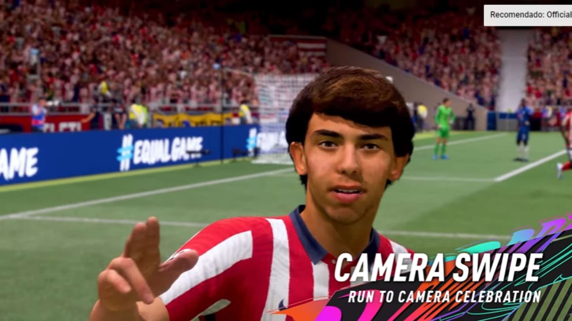 Girar la cámara nuevo festejo FIFA 21
