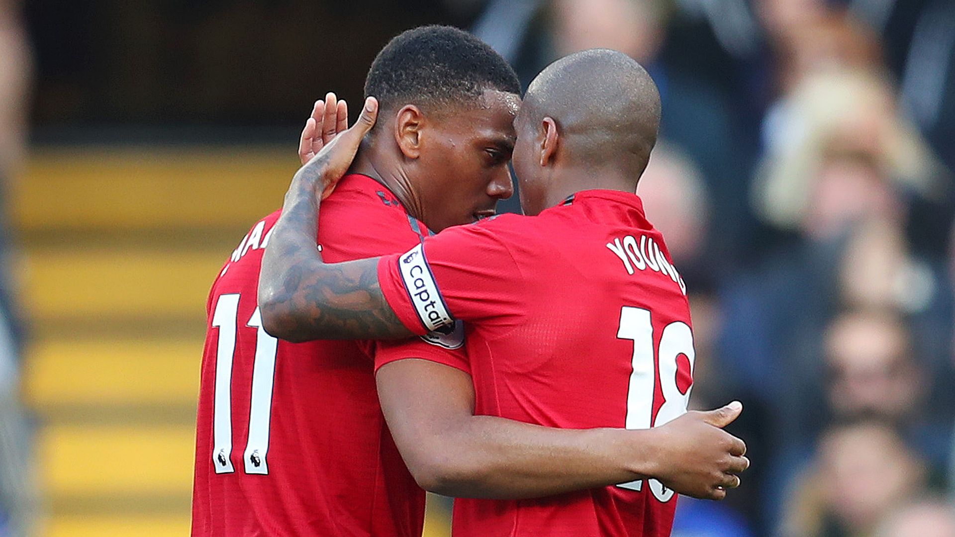 Anthony Martial Ashley Young ManUnited