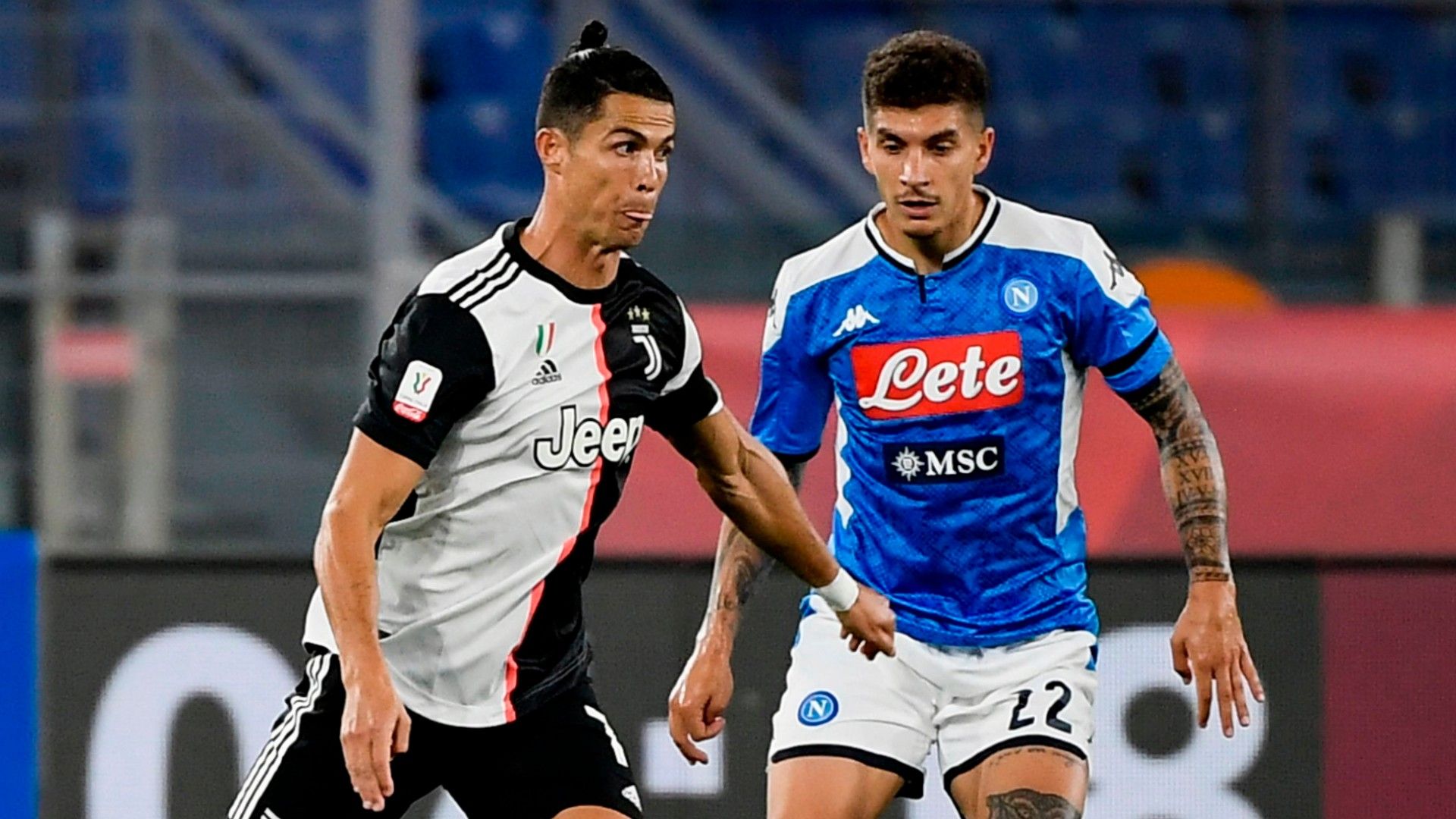 Ronaldo Napoli Juventus Coppa Italia