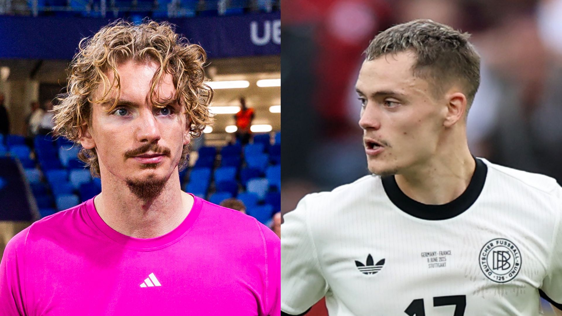 Nick Woltemade and Florian Wirtz