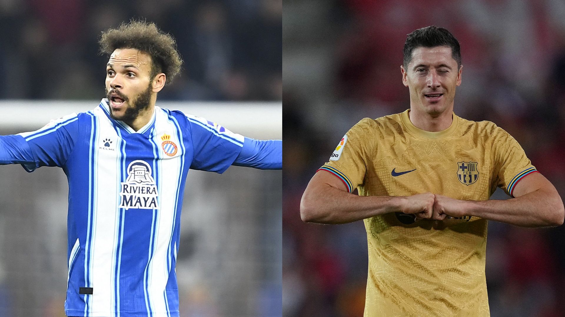 Derby Espanyol Barcelone Barça Braithwaite Lewandowski Liga