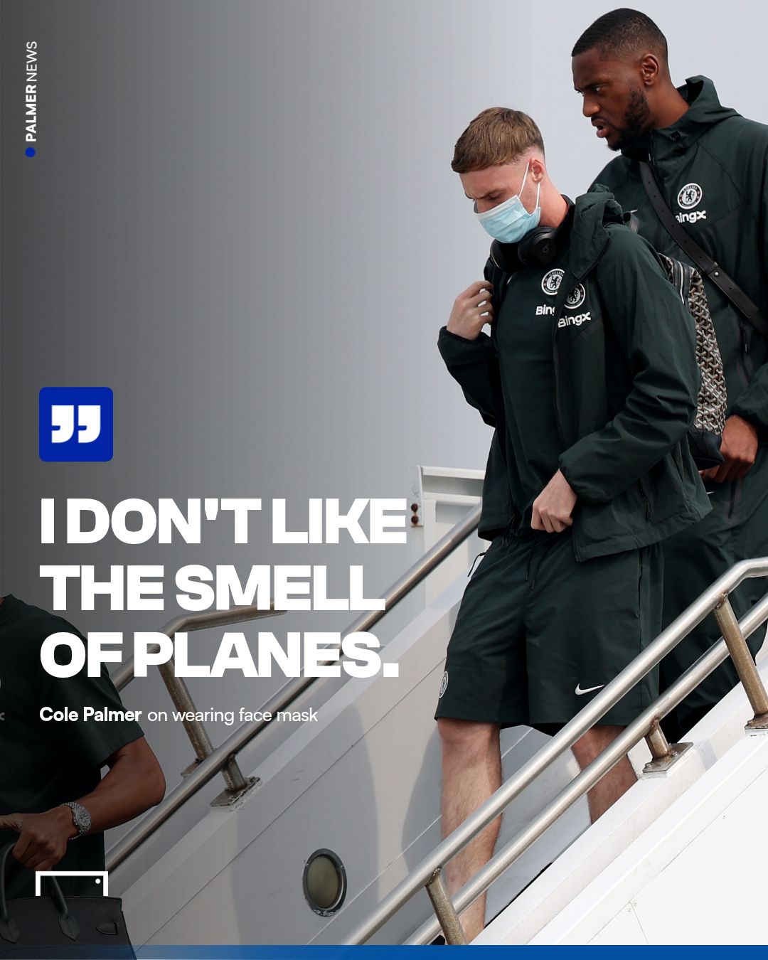 Cole Palmer why face mask