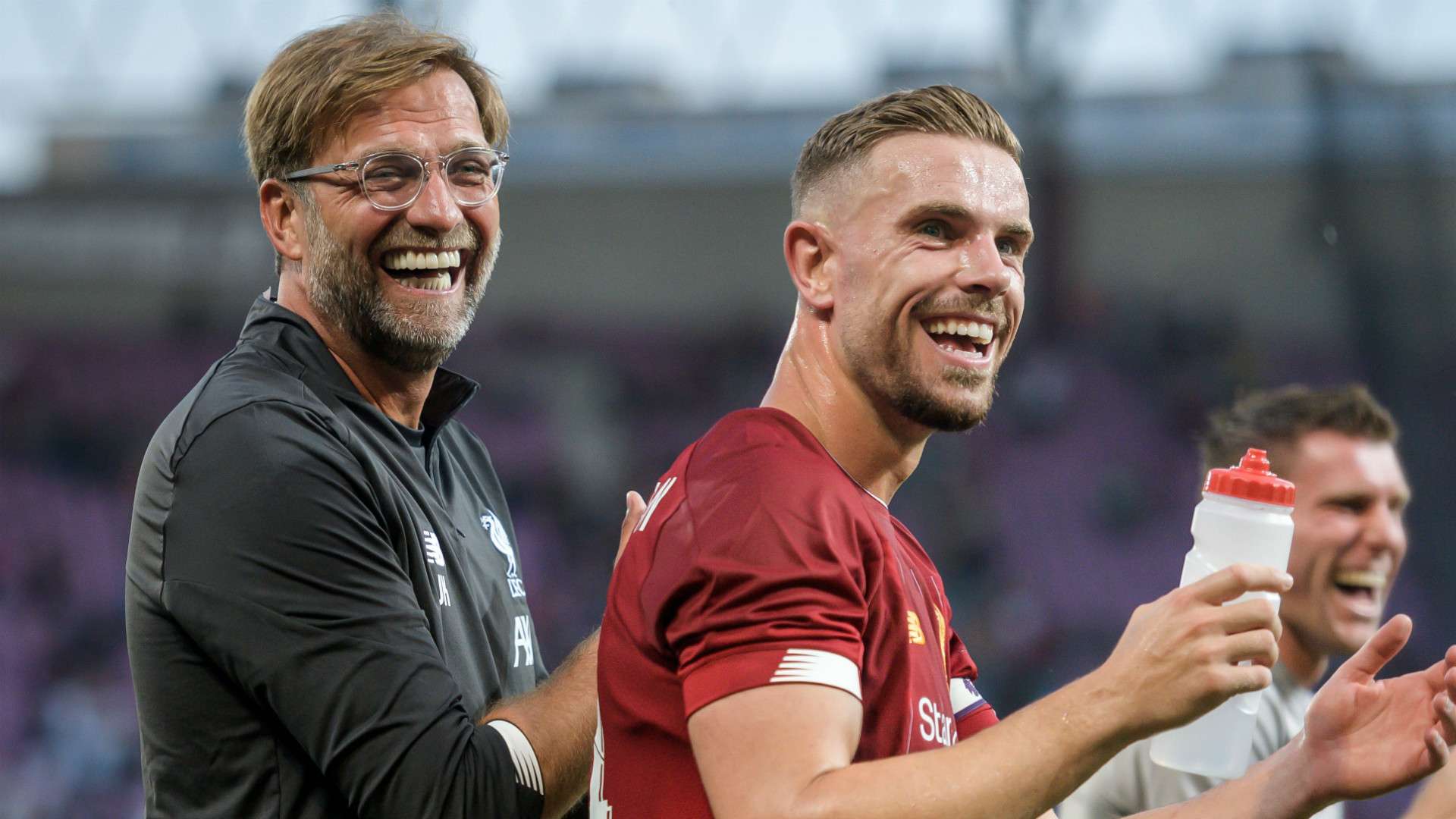 Jurgen Klopp Jordan Henderson Liverpool 2019-20