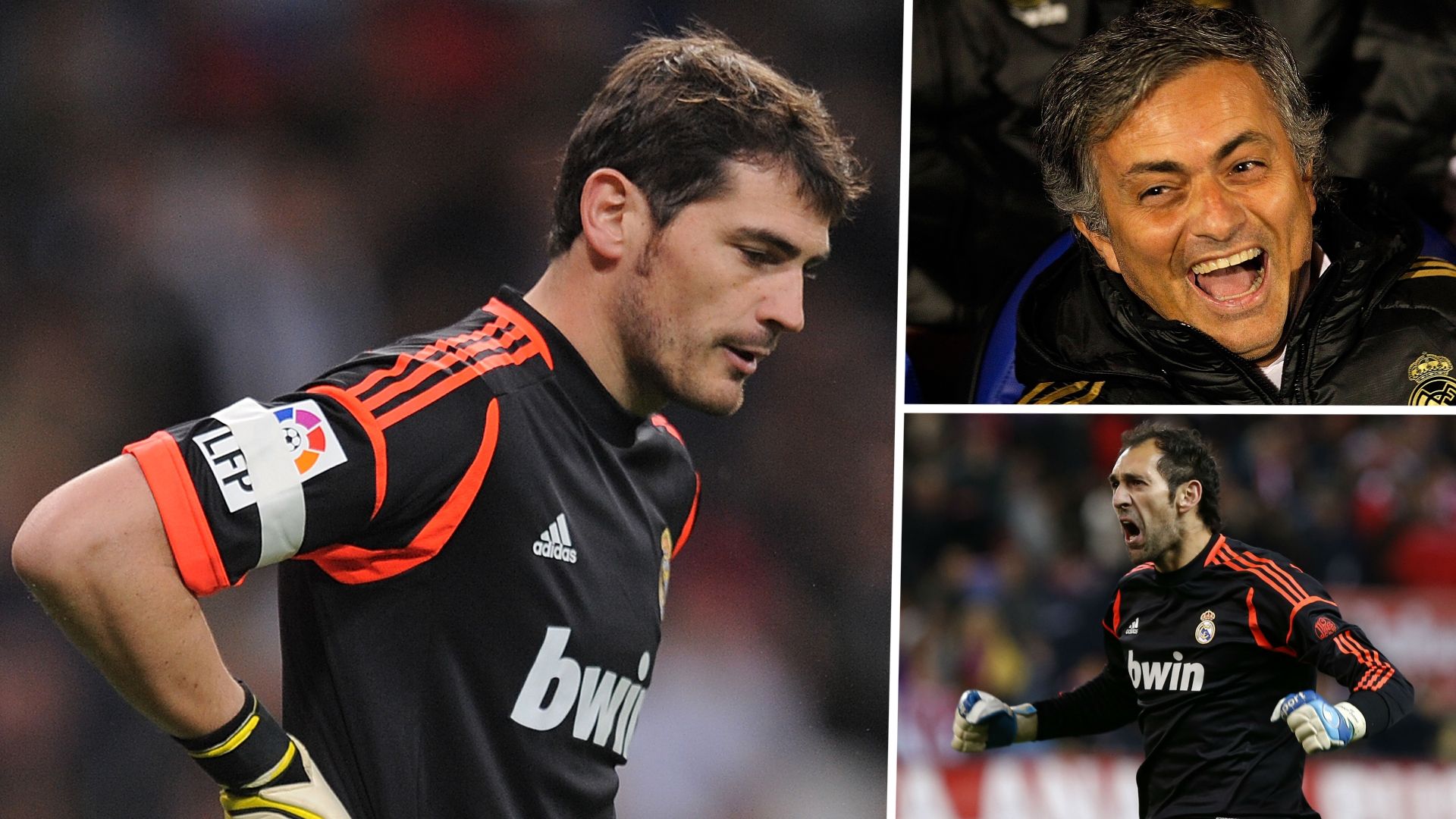 Casillas Mourinho Diego Lopez