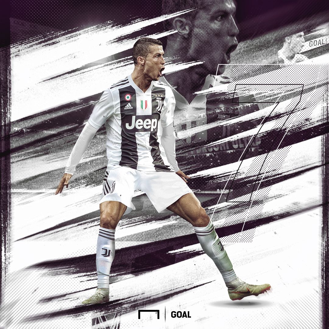 Cristiano Ronaldo first goal GFX