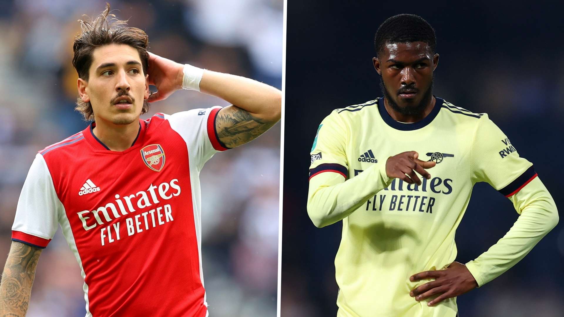 Hector Bellerin Ainsley Maitland-Niles Arsenal GFX