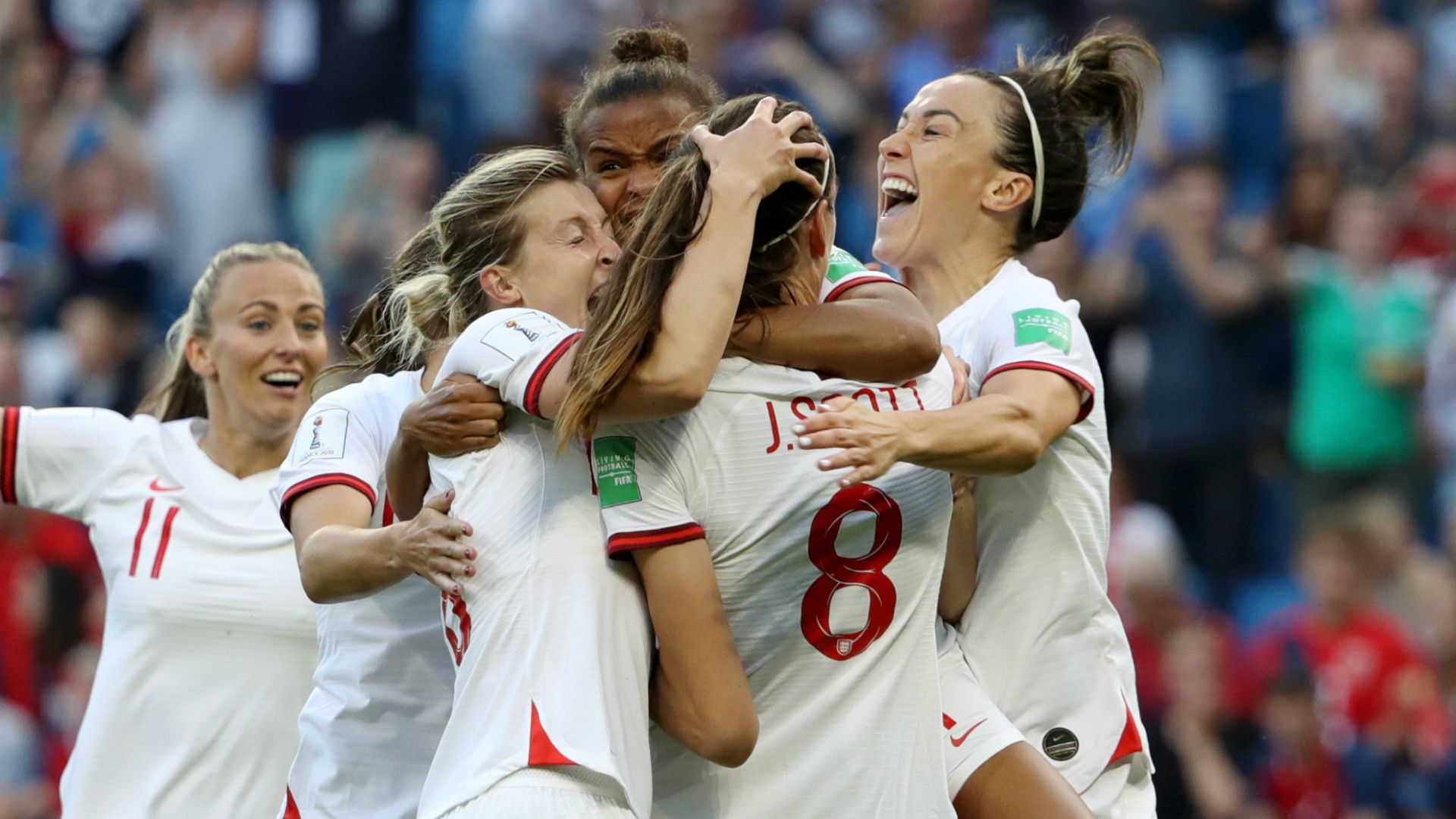 England celebrate 2019