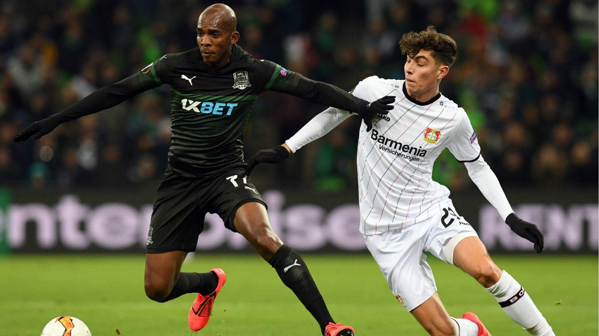 Kai Havertz Krasnodar Bayer Leverkusen Europa League 14022019