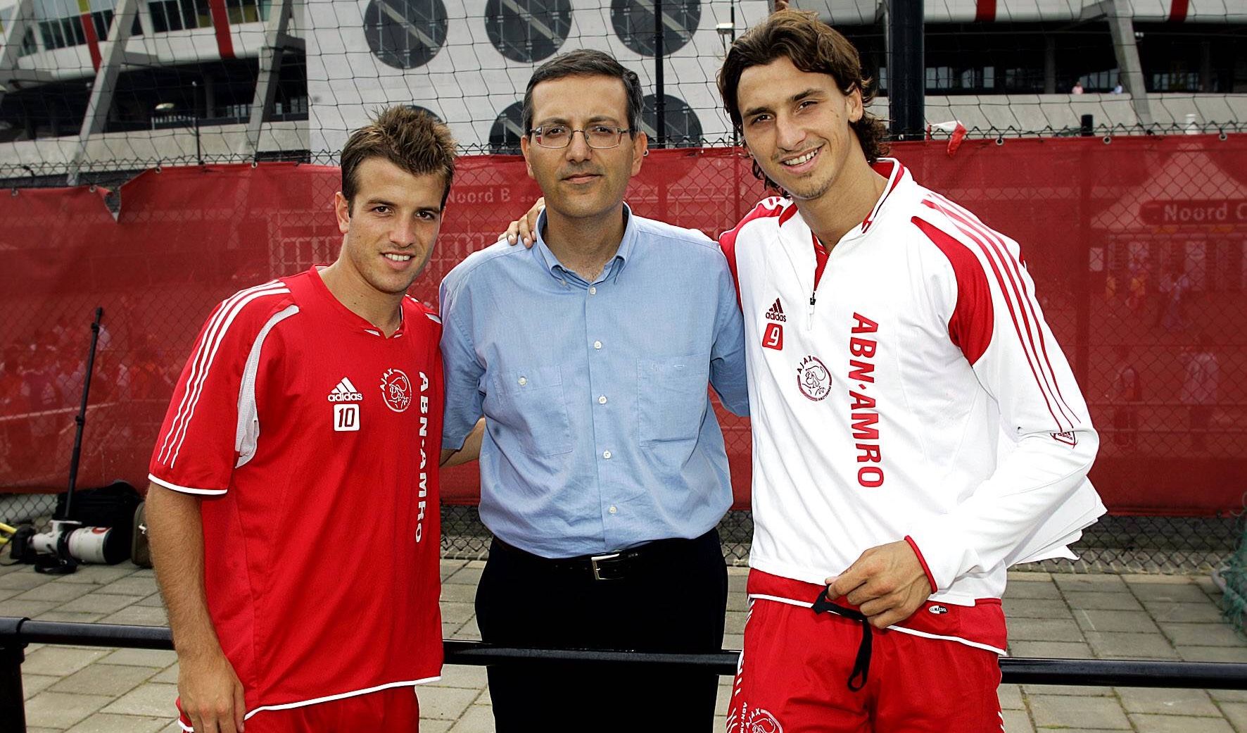 ONLY GERMANY Rafael van der Vaart Zlatan Ibrahimovic Ajax 2004