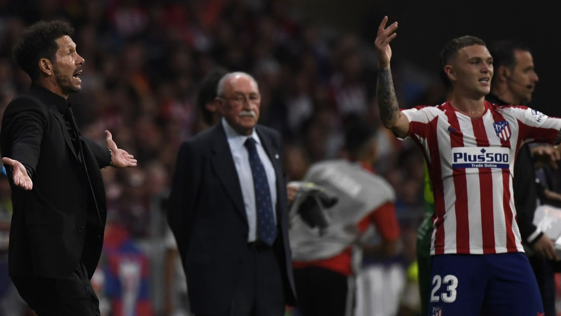 Simeone y Trippier, Atlético de Madrid