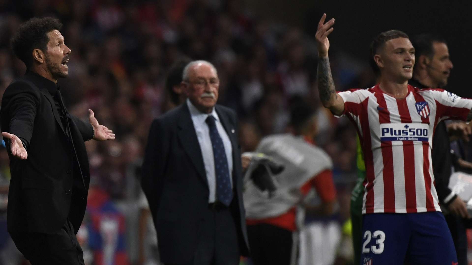 Simeone y Trippier, Atlético de Madrid