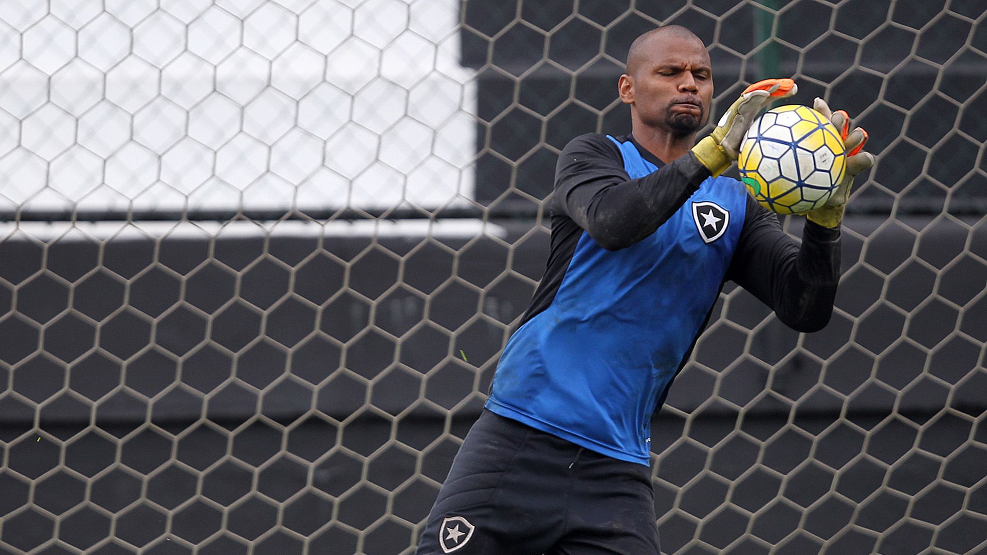 Jefferson Botafogo treino 27092016