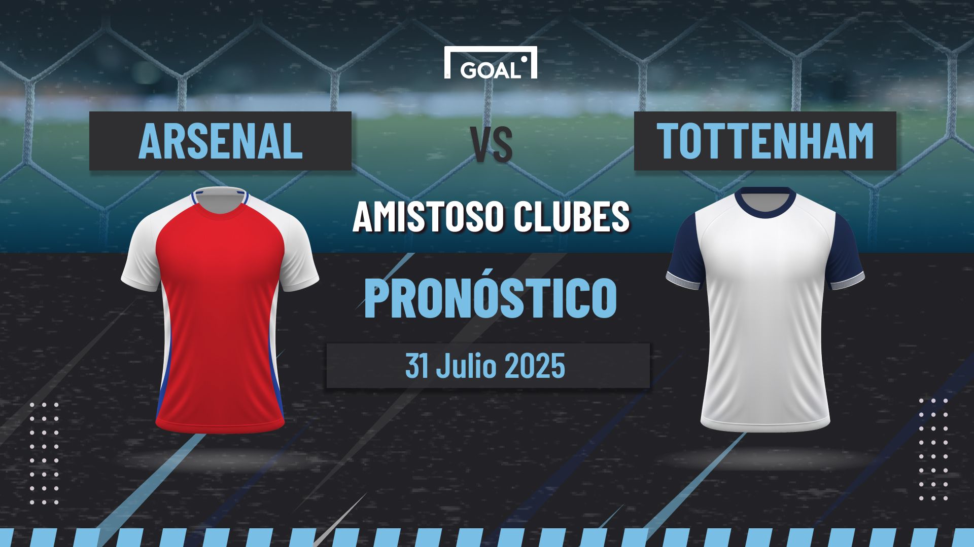 Arsenal vs Tottenham Pronóstico y Apuestas Amistoso de Clubes | 31/07/25