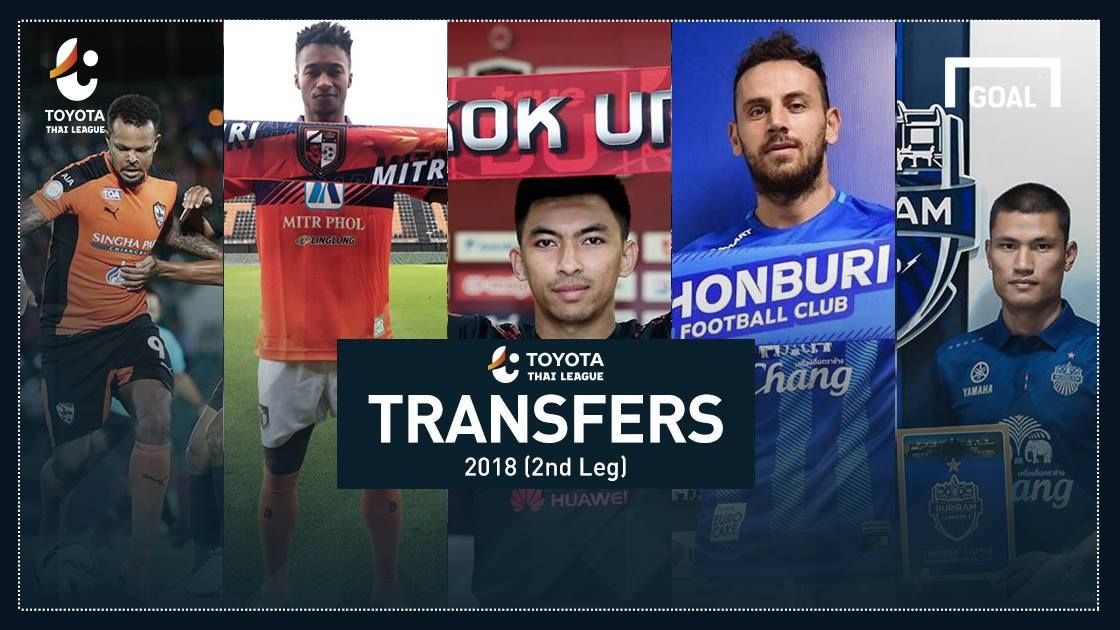 TTL Transfers : เกาะติดตลาดซื้อขายนักเตะเลกสอง "โตโยต้า ไทยลีก"