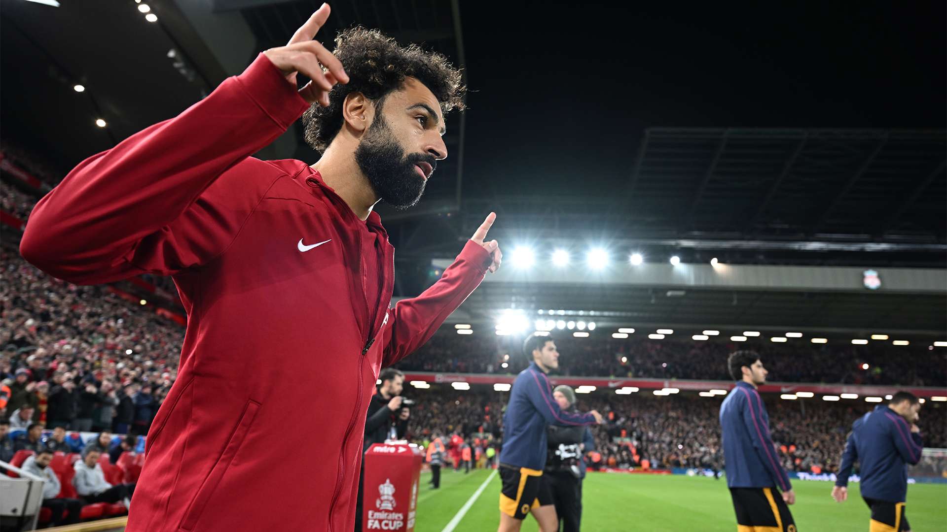Mohamed Salah Liverpool Wolves 2022-23