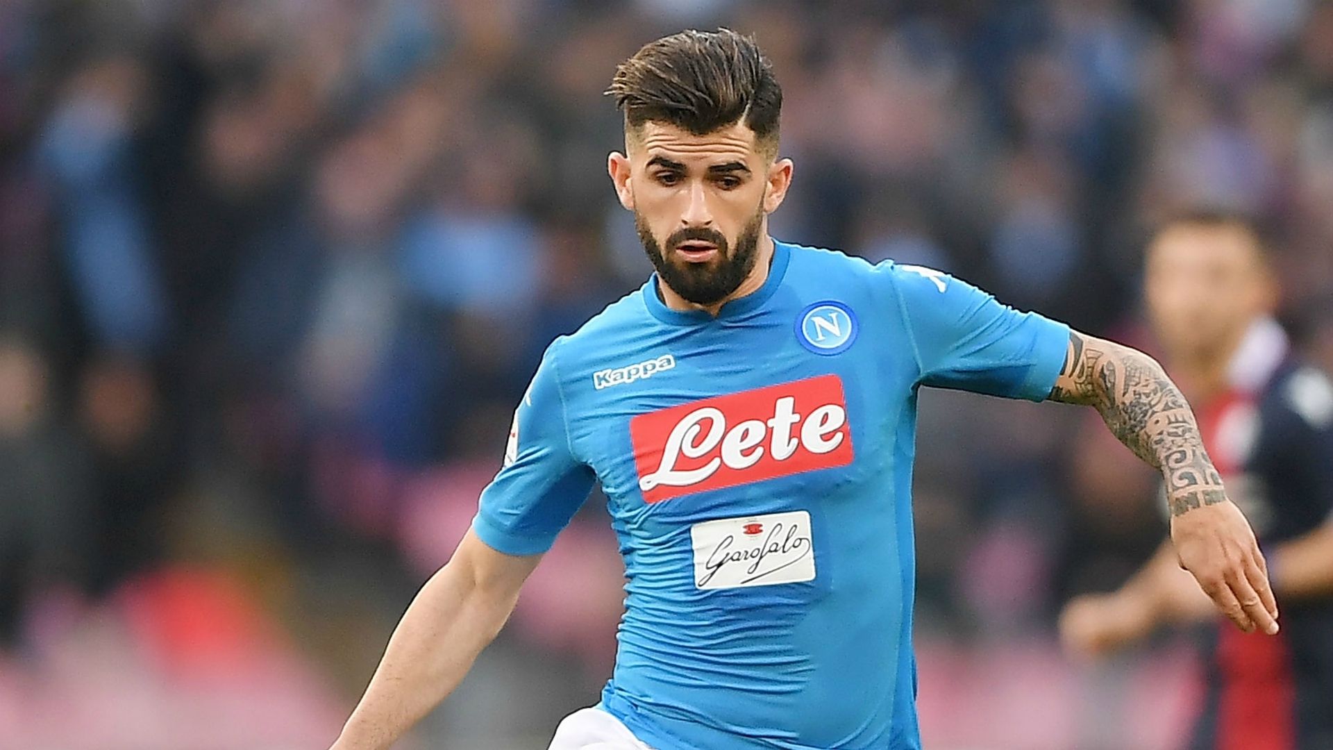 Elseid Hysaj Napoli Bologna Serie A 01282018