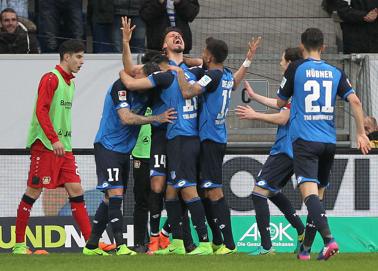 Sandro Wagner 1899 Hoffenheim Bundesliga 18032017