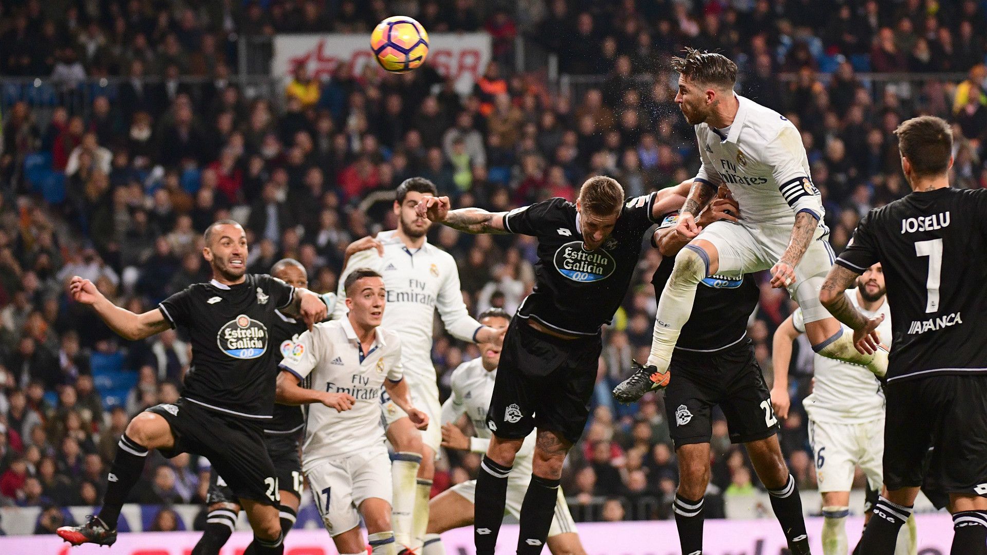 Sergio Ramos Real Madrid Deportivo Coruna LaLiga 10122016