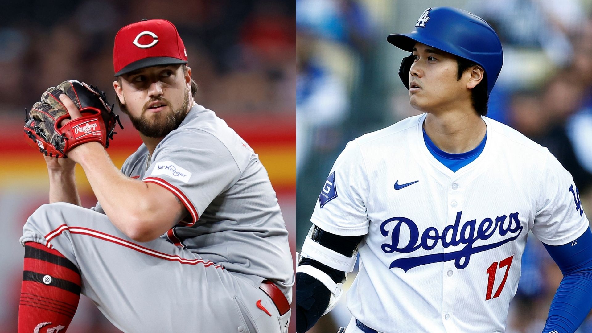 Starter Graham Ashcraft Reds Shohei Ohtani Dodgers