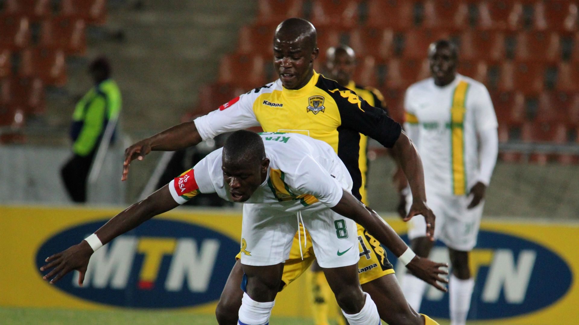 Brian Amidu and Hlompho Kekana