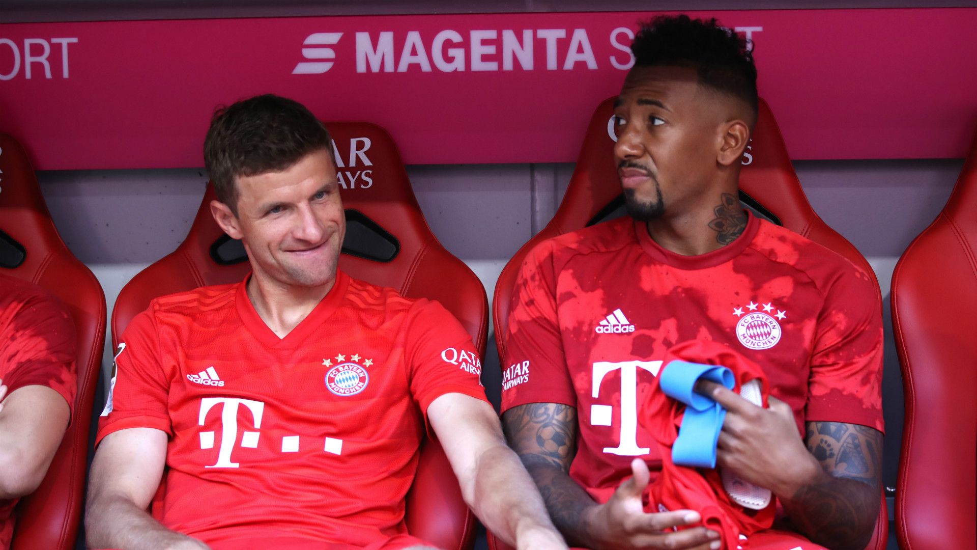 Thomas Müller Jerome Boateng Bayern 2019